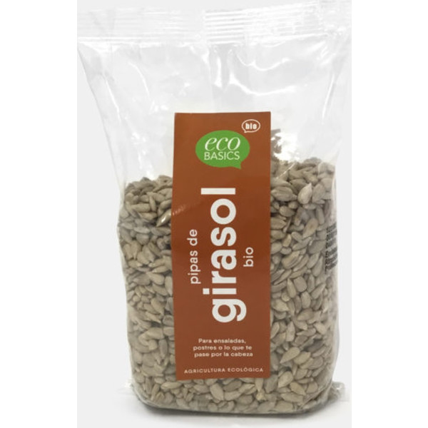 Ecobasics Pipas De Girasol Bio 500 G