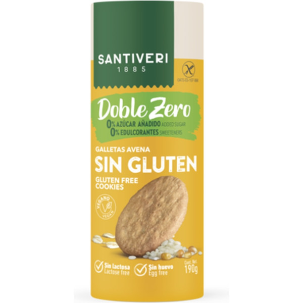 Biscotti Santiveri Doppio Zero Senza Glutine 190 G