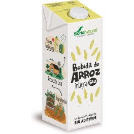 Soria Natural Bebida De Arroz Integral Bio (sin Azúcar) 1 L