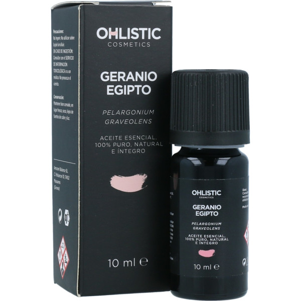 Ohlistic Cosmetics Aceite Esencial De Geranio Bio 10 Ml De Aceite Esencial