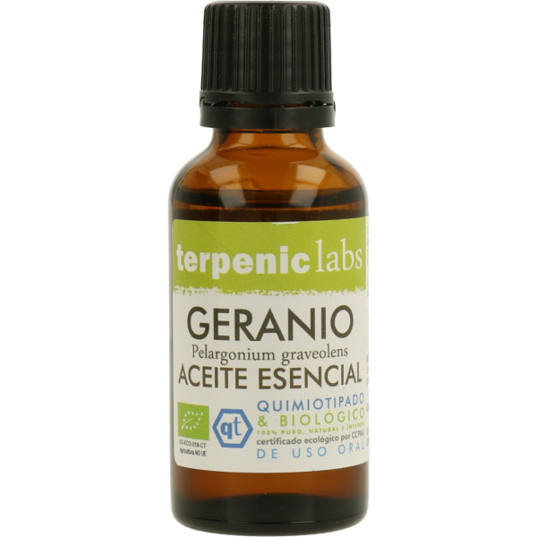 Terpenic Aceite Esencial De Geranio Bio 30 Ml De Aceite Esencial