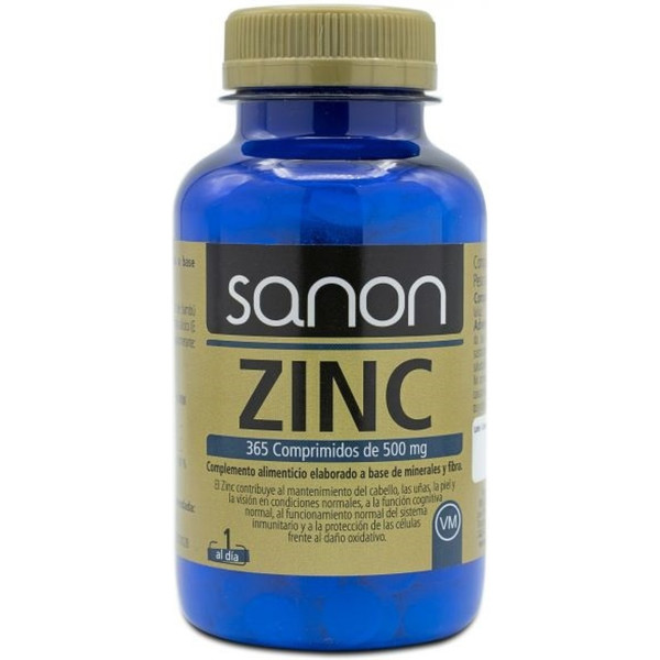 Sanon Zinc 365 Comprimidos De 500mg