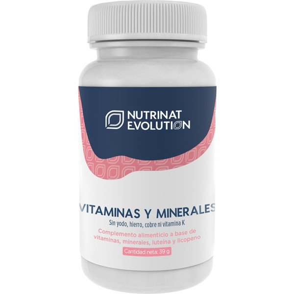 Nutrinat Evolution Vitaminas Y Minerales 30 Comprimidos
