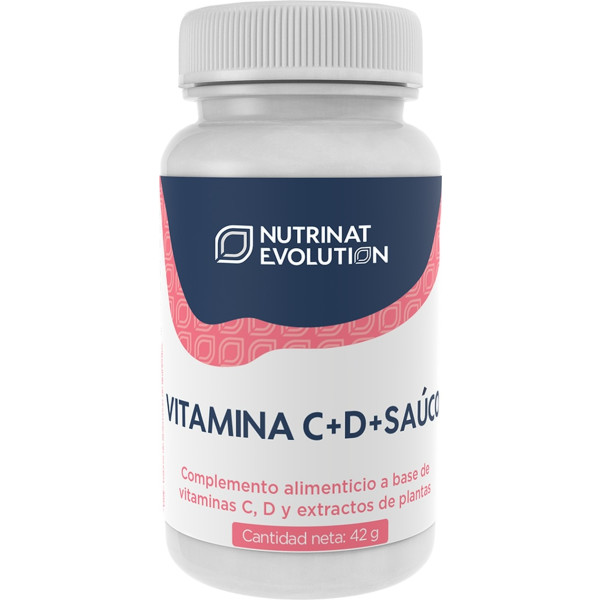 Nutrinat Evolution Vitamina C+d+saúco 30 Comprimidos