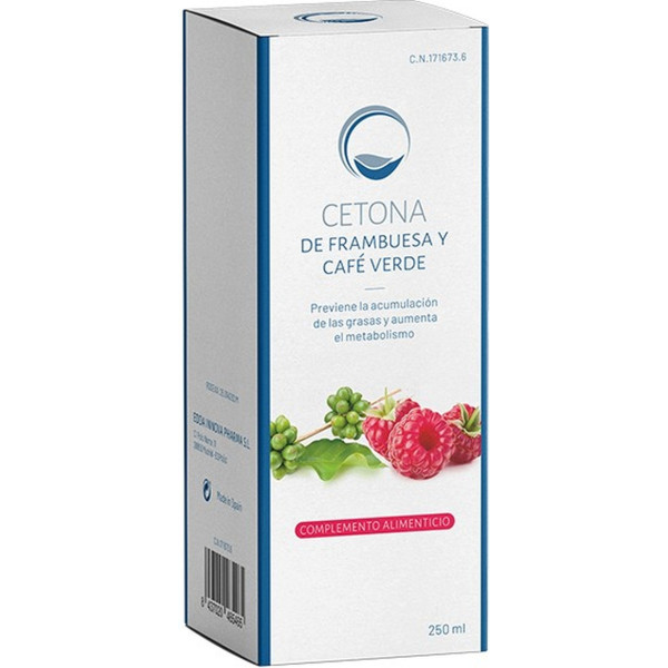 Edda Pharma Cetona De Frambuesa Y Café Verde 250 Ml