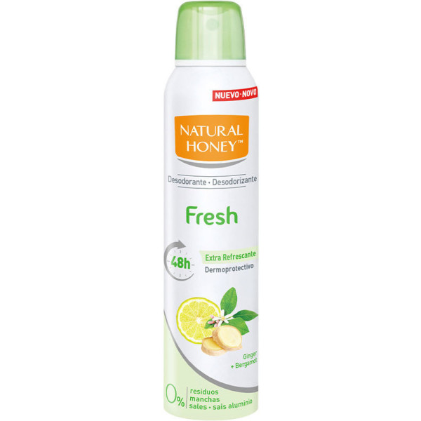 Natürliches Honig-Deodorant-Spray mit mildem Honig, 200 ml