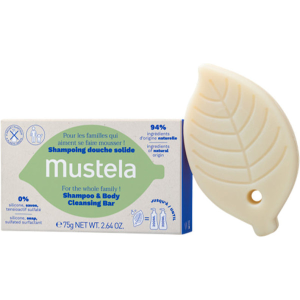 Mustela Bio Shampoo Solido 75 Gr Unisex