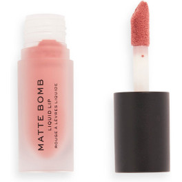 Revolution Make Up Matte Bomb Lábio Líquido Fancy Pink 460 ml Mulher