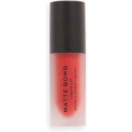 Revolution Make Up Matte Bomb Liquid Lip Lure Red 460 Ml Feminino