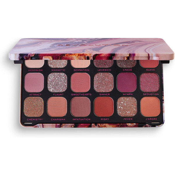 Revolution Make Up Paleta de sombras Forever Fightless Allure 198 gr Mulher