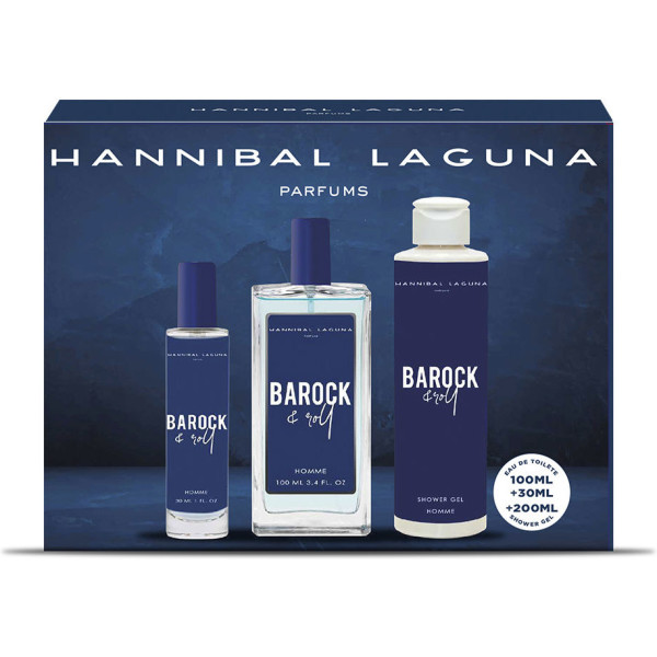 Hannibal Laguna Gel Barock & Roll Lote 3 Piezas Unisex