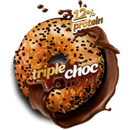 Mr Yummy Bagel Triple Chocolade 15 donuts x 70 gr