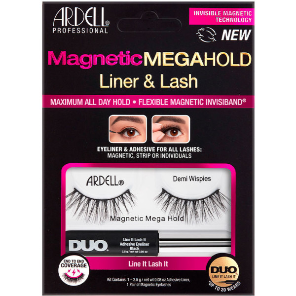 Ardell Megahold Megahold Liner & Lash Demi Wispies 2 U Unisex