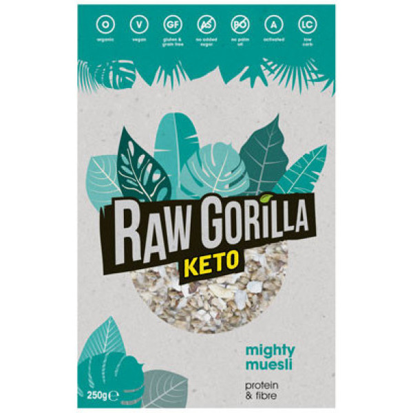 Raw Gorilla Muesli Keto Organic 250g