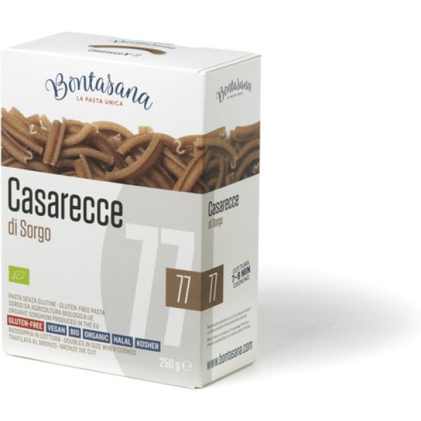 Bontasana Pasta Biologica Senza Glutine Casarecce De Sorgo 
