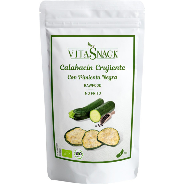Vitasnack Knusprige Zucchini und schwarzer Pfeffer 18g