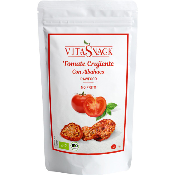 Vitasnack Crispy Tomato And Basil 18g