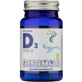 Veggunn Vitamin D3 60 Kapseln - 1000ui