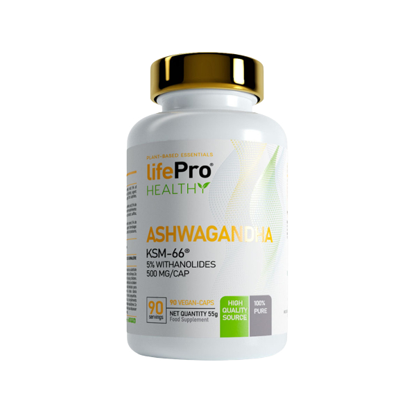 Life Pro Ashwagandha 500Mg Ksm66 90 Vcaps Nieuw