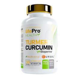 Life Pro Kurkuma Curcumin + Bioperine 60 Vegancaps