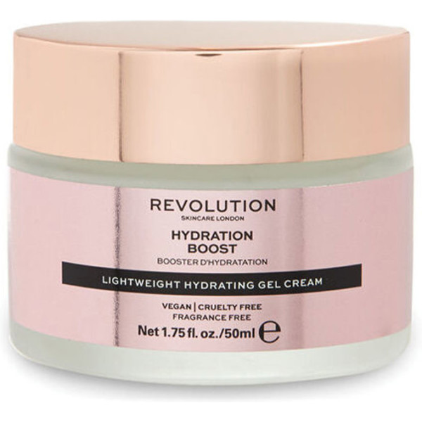 Revolution Skincare Hydration Boost Lightweight Hydrating Gel Cream 50 Ml Mujer