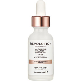 Revolution Skincare 5% Solução de Cafeína + Ácido Hialurônico Soro sob os Olhos 30 Ml Feminino