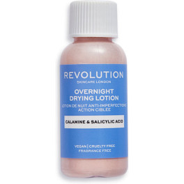 Revolution Skincare Loción de mancha dirigida durante la noche calamina y ácido salicílico 30 ml unisex