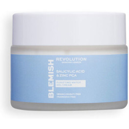 Revolution Skincare Blemish Salicylic Acid & Zinc Pca Purifying Water Gel Cream 50 ml unissex