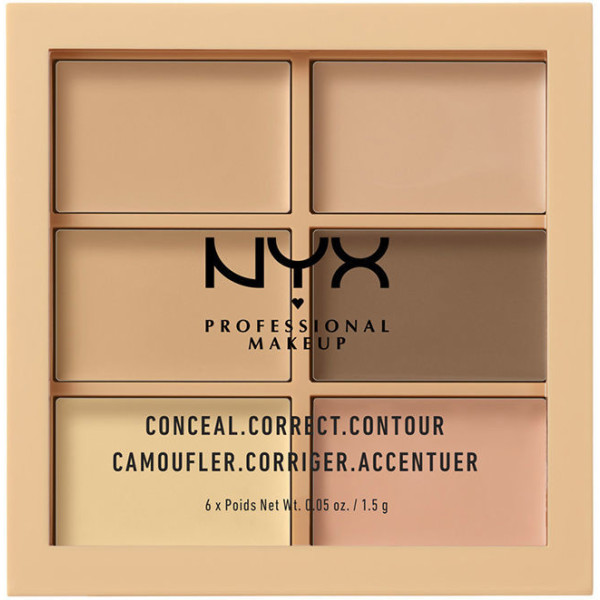 NYX Conceal Correct Contour Light 6x15 GR Unissex