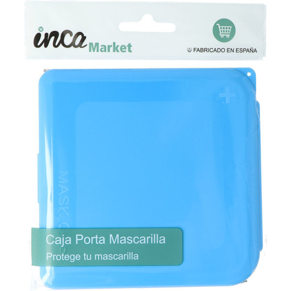 Inca Market Unisex blauwe maskerhouder