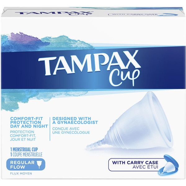 Tampax Regular Flusso Mestruale Coppetta 1 Pezzi Donna