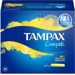 Tampax Compak Regular Tampon 22 U Frau