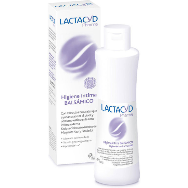 Gel Balsâmico Lactacido Higiene Íntima 250 ml Feminino