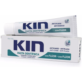 Kin Pasta Dentífrica Con Flúor 125 Ml Unisex