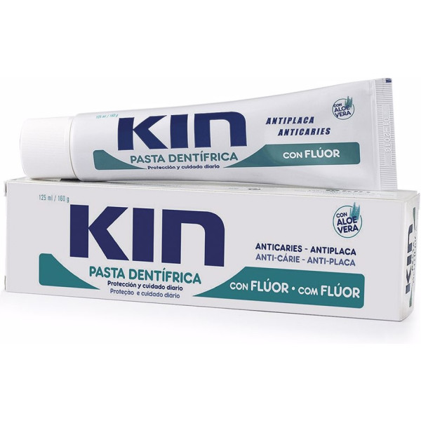 Kin Pasta Dentífrica Con Flúor 125 Ml Unisex