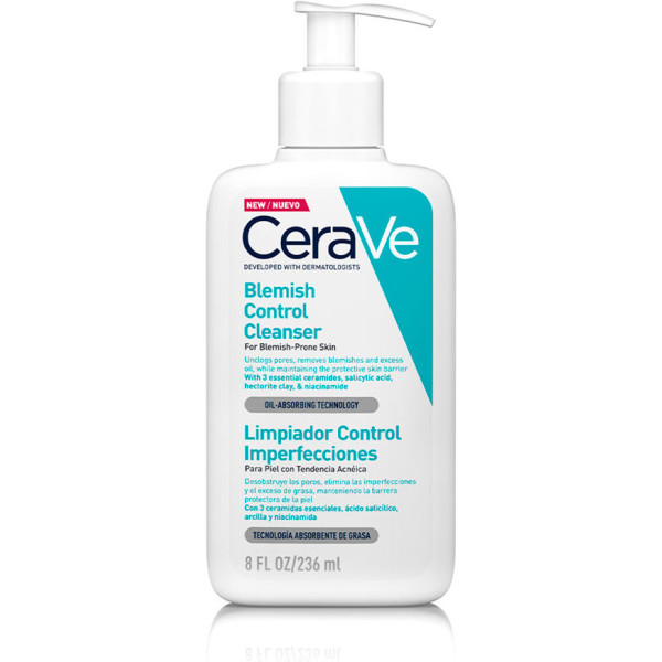Detergente per il controllo delle imperfezioni Cerave 236 ml unisex