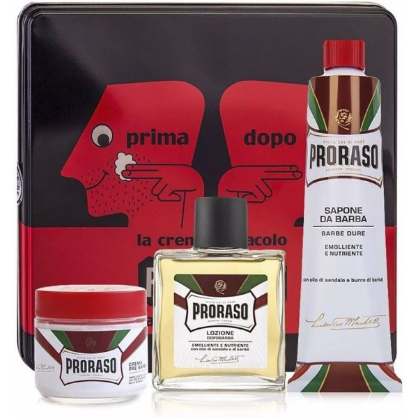 Proraso Rode Vintage Primadopo Lot 3 Stuks Man