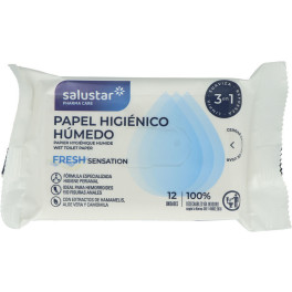 Salustar Higiene Anal Hemorroides Y Fisuras 100% Natural 12 U Unisex