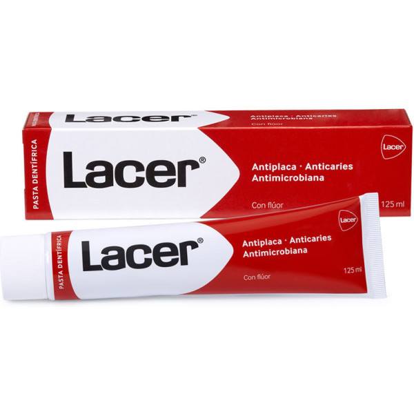 Lacer Tandpasta 125 Ml Unisex