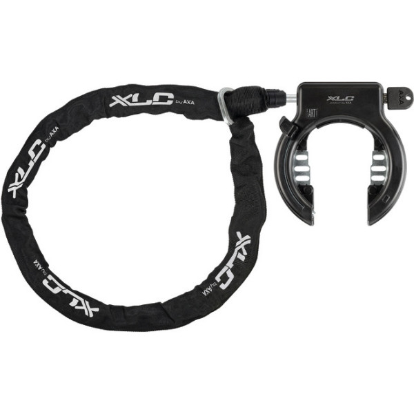 Xlc Lo-f02 Candado Cuadro Fantomas Ii Con Cadena 120 Cm 5.5 Mm Negro