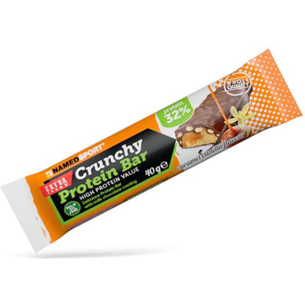 Namedsport Crunchy Proteinbar Avant/Après Cookies&cream 40 Gr (24 Unités)