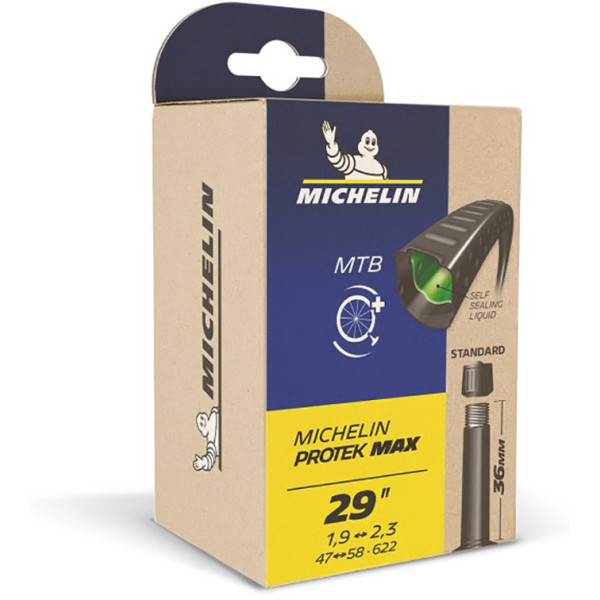 Michelin Binnenband B4 Protek Max 27.5x1.85-2.40 Standaard Ventiel 48 Mm (47-61/584)