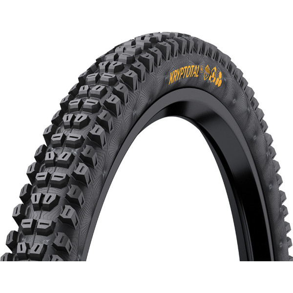 Continental Pneu Kryptotal Descente Arrière.27.5x2.40 Super Soft Comp.tubeless Ready Ple.noir 60-584