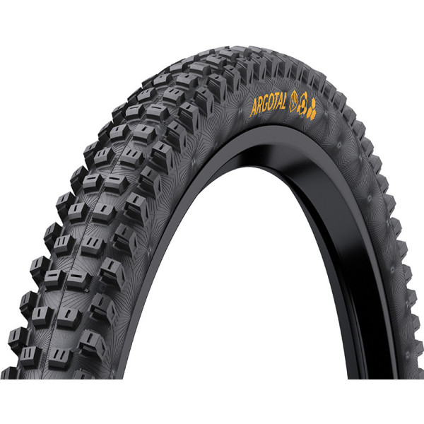 Continental Cubierta Argotal Downhill 29x2.40 Soft Compound Tubeless Ready Plegable Negro 60-622