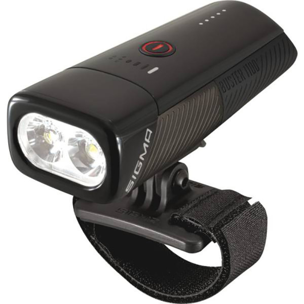 Sigma Luz Para Casco Buster 1100 Led Usb Negro