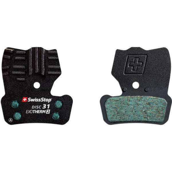 Swissstop Bremsbelagsatz Swisstop Disc 31 Exotherm2 Kühlrippe Stahl Für Sram/Avid