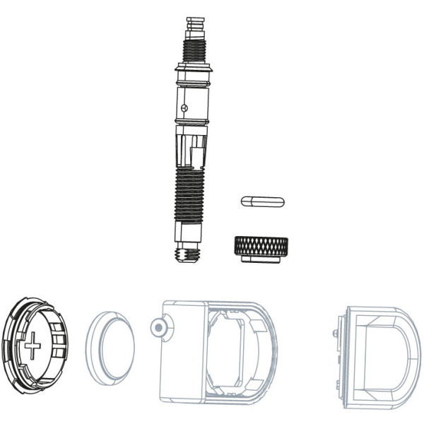 Quarq Rec Valvula Tyrewiz Y Tapa De Bateria (con Llave De Valvula) (1und)