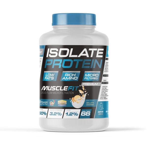 Musclefit Isolate Protein Cfm 2kg - Isolate Protein Para Construção Muscular