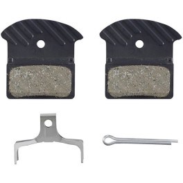 Conjunto de pastilhas de freio de resina Shimano J05a