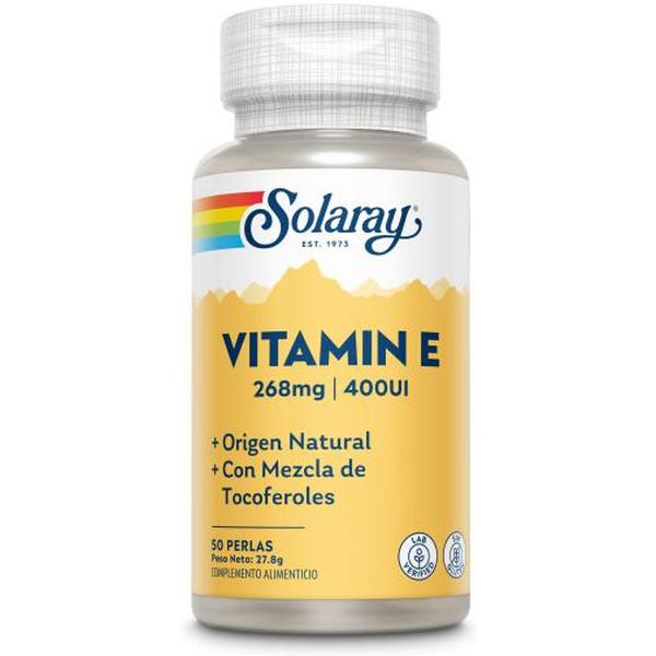 Solaray Vitamina E 50 Perlas